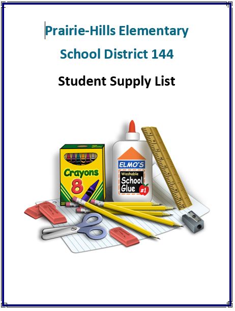  phsd supply list